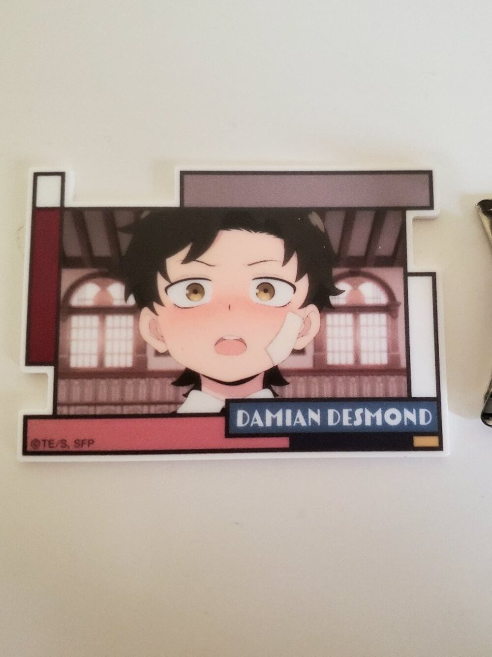 SPY x FAMILY Damian Desmond Acrylic Clip Stand Photo Memo Holder Anime Merch